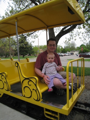 gage-park-mini-train-with-daddy